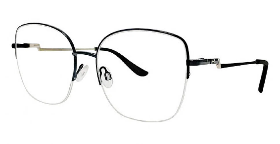 H Halston HH2011 Eyeglasses - Black - view 3